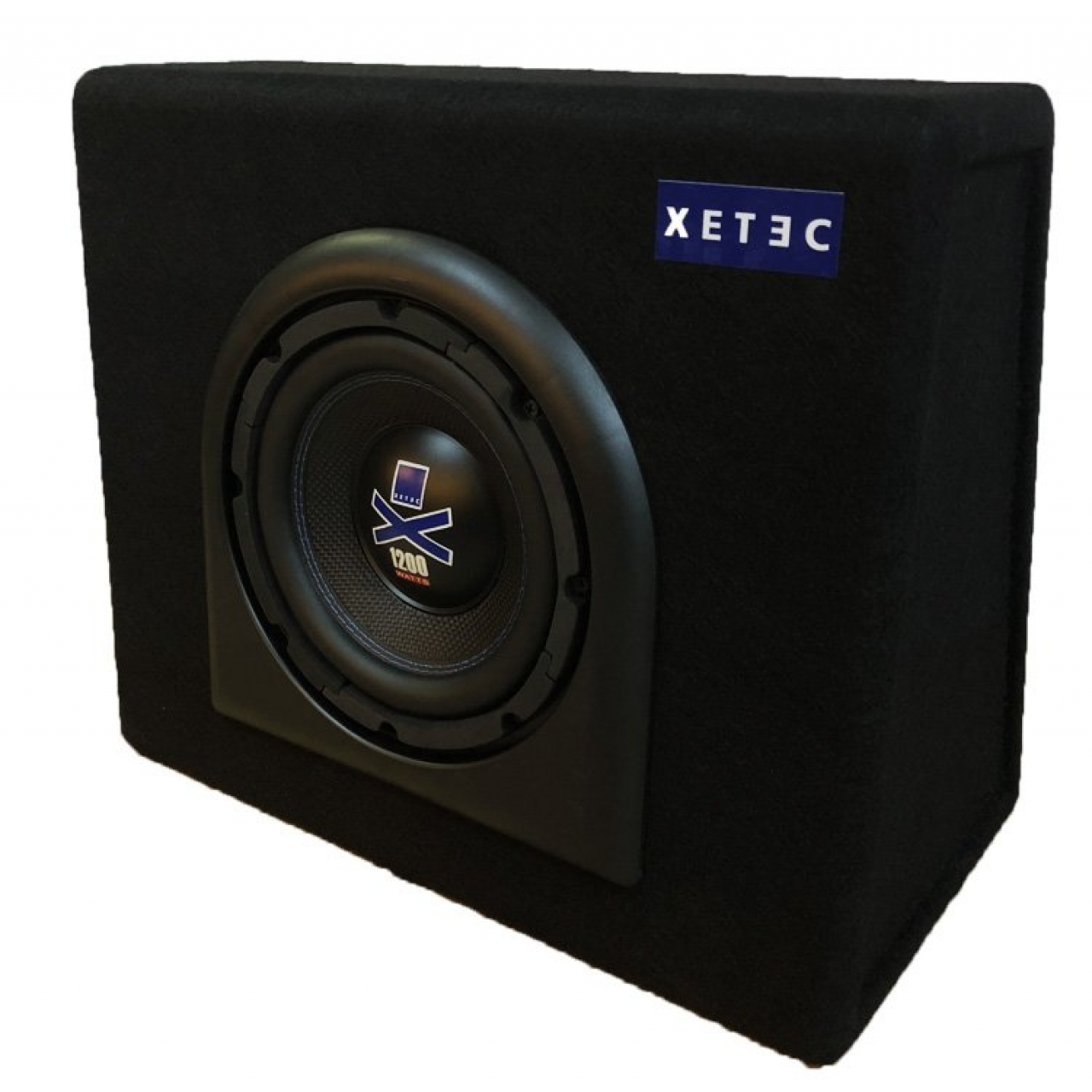 Xetec BHX824BOX 20 Cm 1200 Watt Slim Kabinli Oto Subwoofer Bass