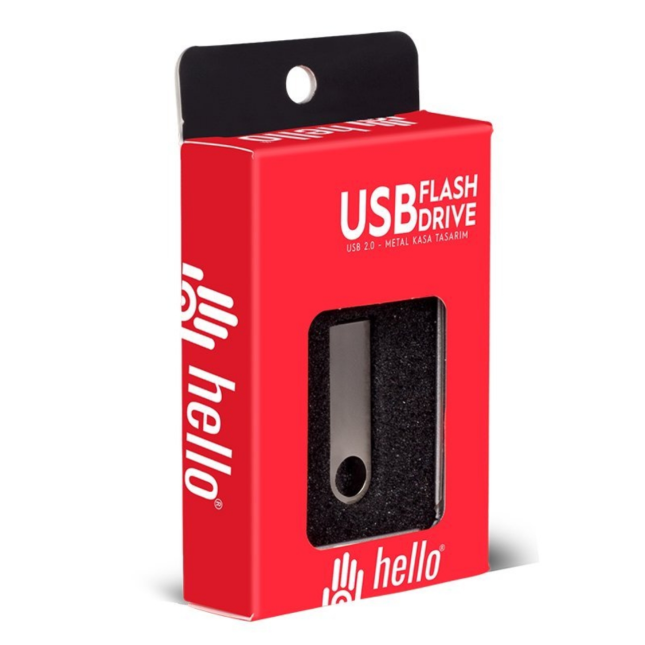 Hello 16 GB Metal USB Flash Bellek Usb 2.0