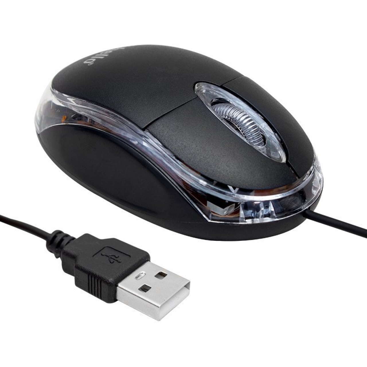 Hello HL18736 Optik Işıklı 800 DPI Kablolu Mouse