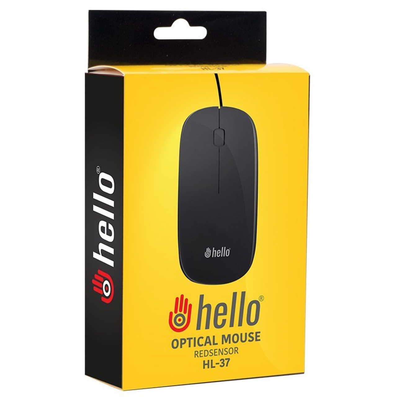 Hello HL37 1000 DPI Optik Kablolu Slim Mouse