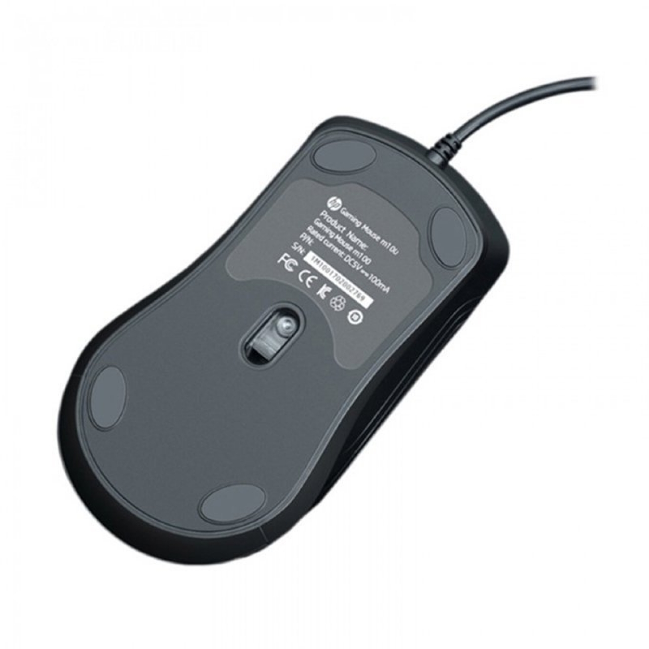 HP M100 Işıklı Usb Kablolu Optik Oyuncu Mouse