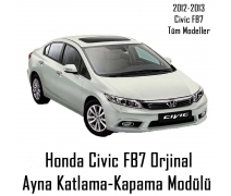 2012-2013 Honda Civic FB7 Ayna Katlama Kapatma Modülü