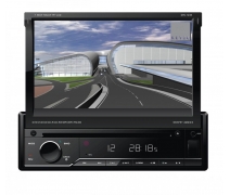 Xetec DIN 1238 7 inch Ekranlı Dvd Tv Usb Bluetooth Indash Oto Teyp