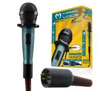 Magicvoice MV1300 3 Metre Kablolu Dinamik El Mikrofonu