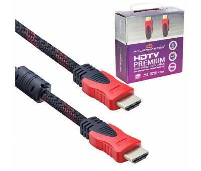 10 Metre Örgülü HDMI Kablo 3D Uyumlu